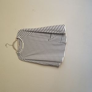 Keweenaw kol nursing cover one size stripes colors black and white